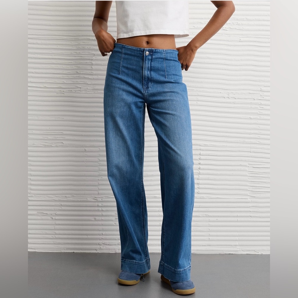 American Eagle Outfitters Blue Flare Jeans